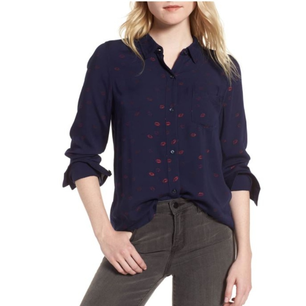 RAILS Rocsi Print Blouse